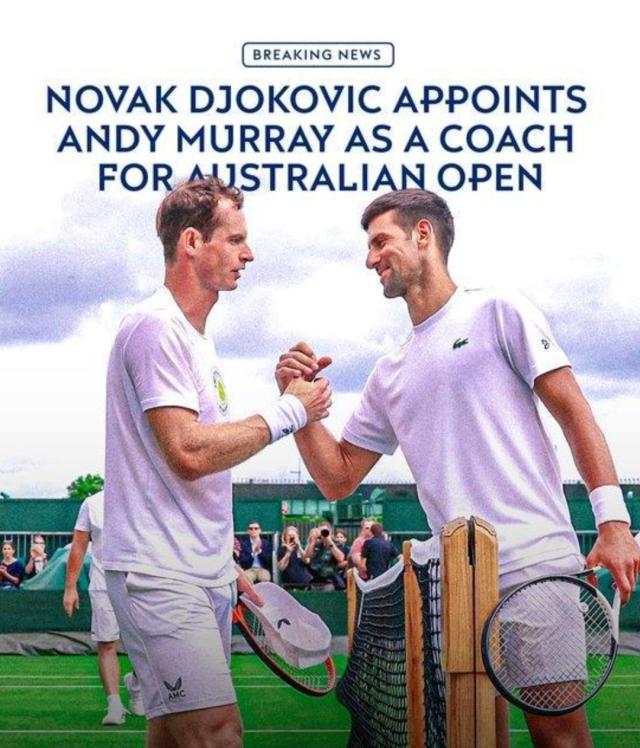 电竞世界杯2025-德约科维奇休赛期搞了个大新闻：请穆雷当教练！